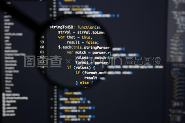 真实的Java脚本代码开发屏幕 编程工作流与计算机编程